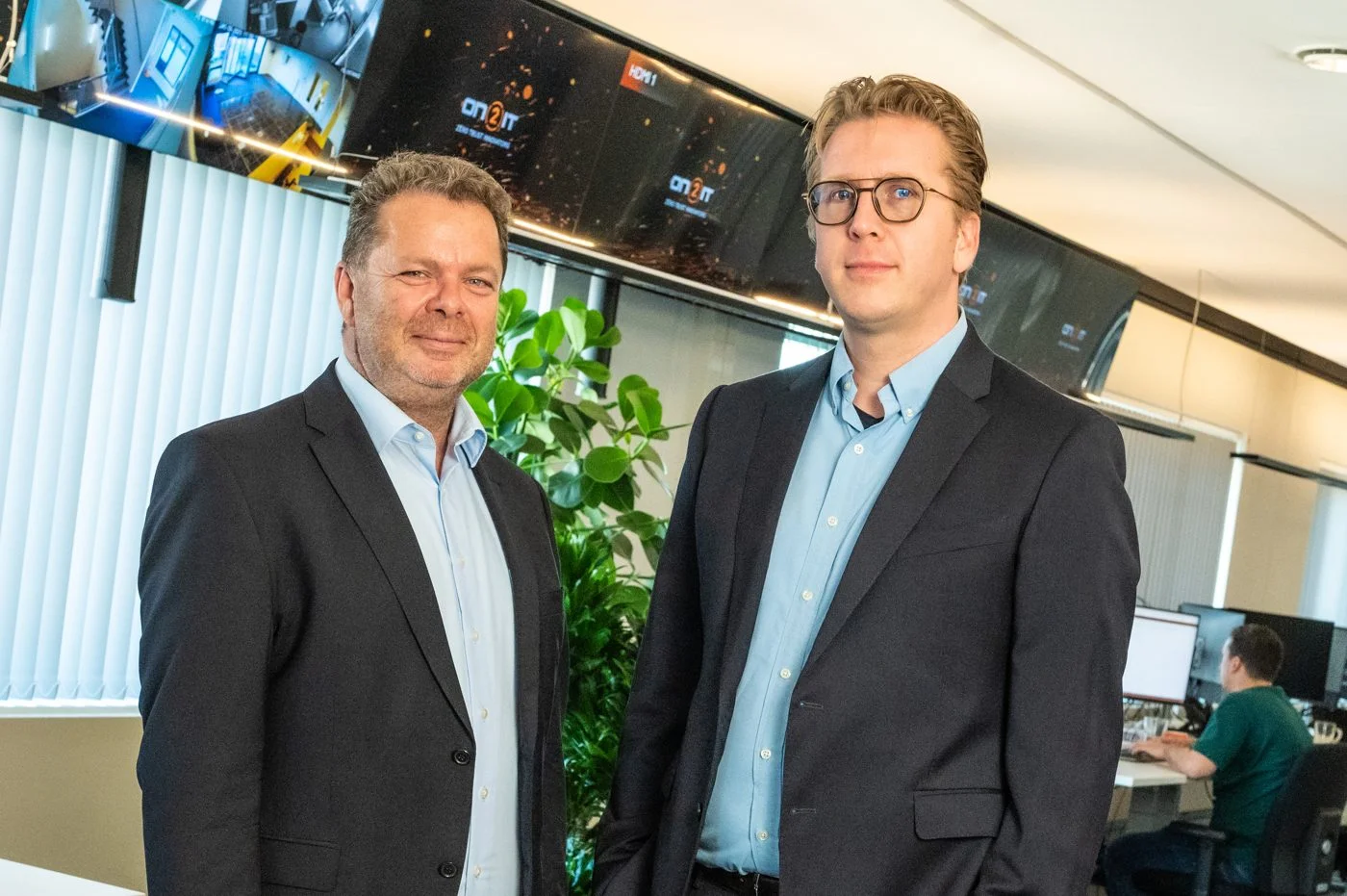 Marcel van Eemeren and Lieuwe Jan Koning, co-founders of ON2IT